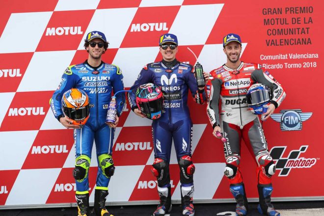 MotoGP：ビニャーレス「ここ5レースは本当に素晴らしい」／バレンシアGP予選トップ3コメント
