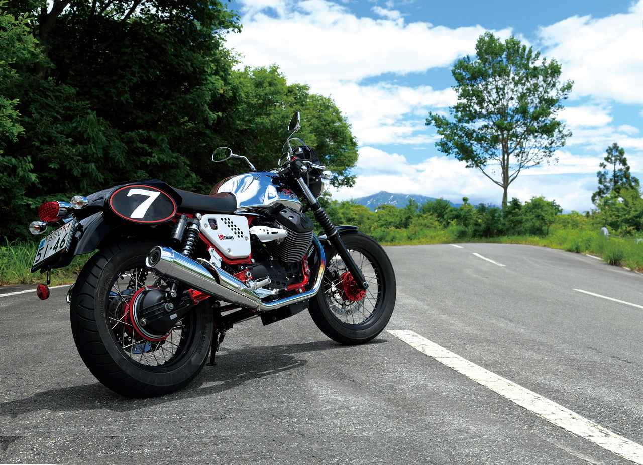 伝統の重みを感じさせるネオクラシック スポーツ Moto Guzzi V7 Racer 試乗インプレ Webオートバイ 自動車情報サイト 新車 中古車 Carview