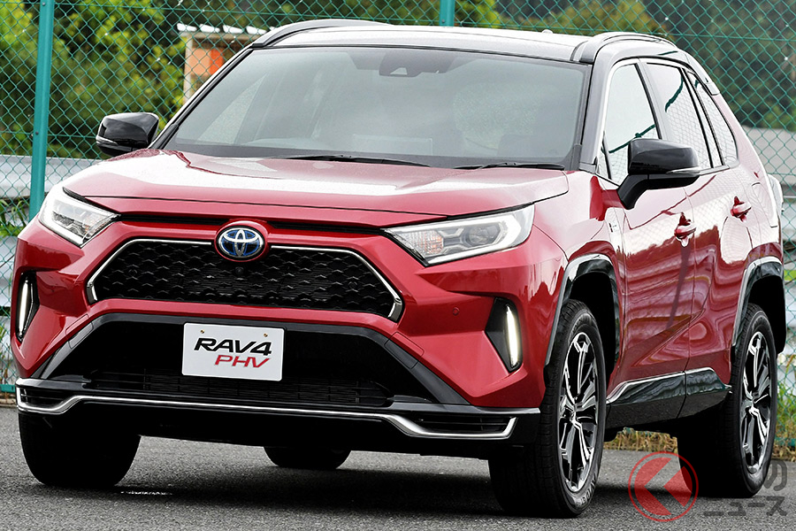 300馬力超えのトヨタ Rav4 Phv 発売へ エコだけじゃない速いsuvが誕生 くるまのニュース 自動車情報サイト 新車 中古車 Carview