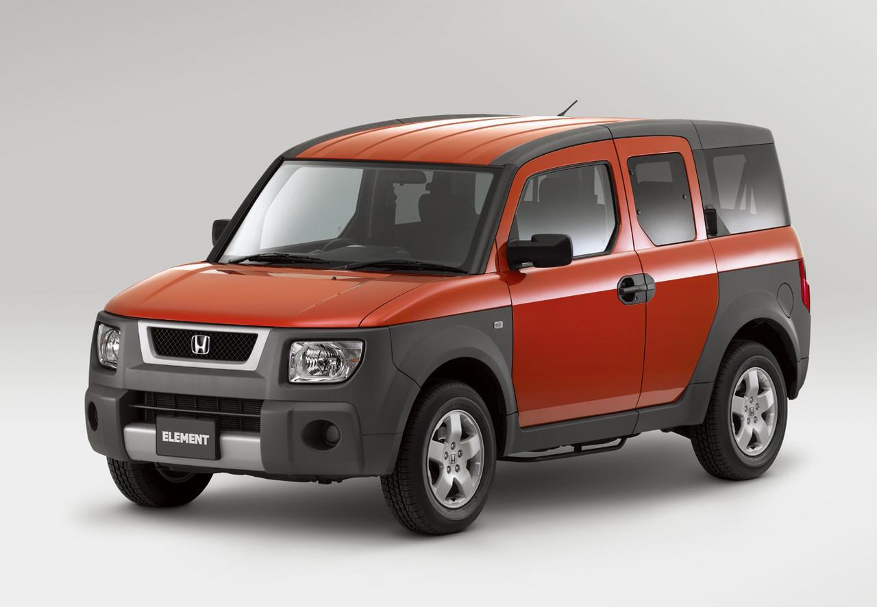 今日は何の日 ホンダ エレメント発表 アメリカンな逆輸入車 今も根強い人気 16年前 03年4月16日 Webモーターマガジン の写真 自動車情報サイト 新車 中古車 Carview