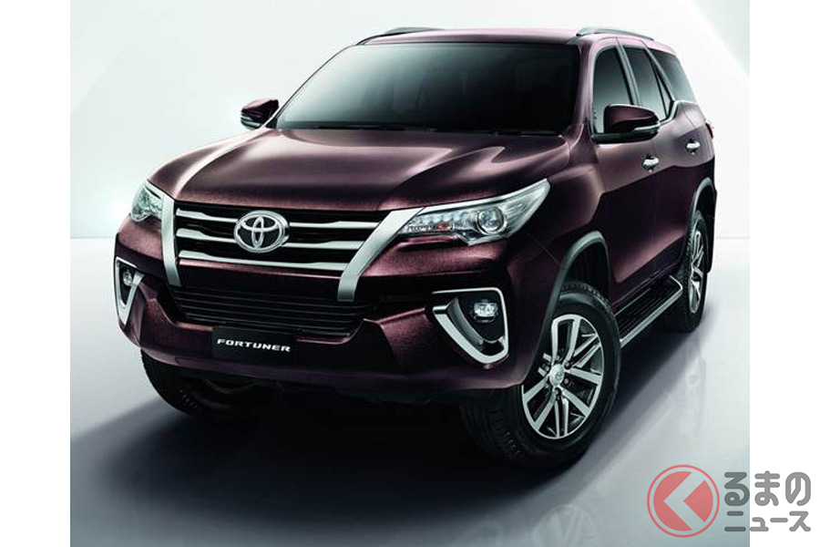トヨタの隠れた7人乗り大型suv ツリ目がイカす フォーチュナー はどんな四駆 くるまのニュース 自動車情報サイト 新車 中古車 Carview