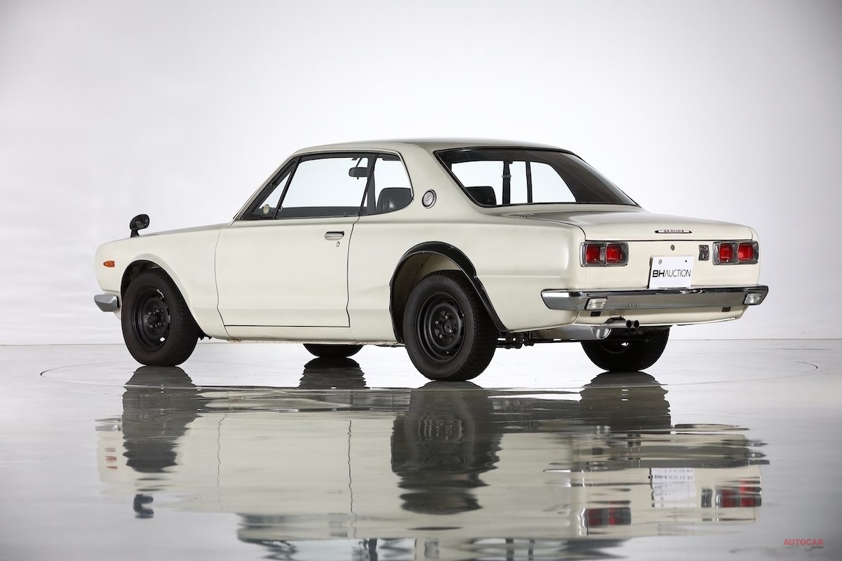 順番が悪かった 日産スカイライン00gt R 1972年 Bhオークション Autocar Japan 自動車情報サイト 新車 中古車 Carview