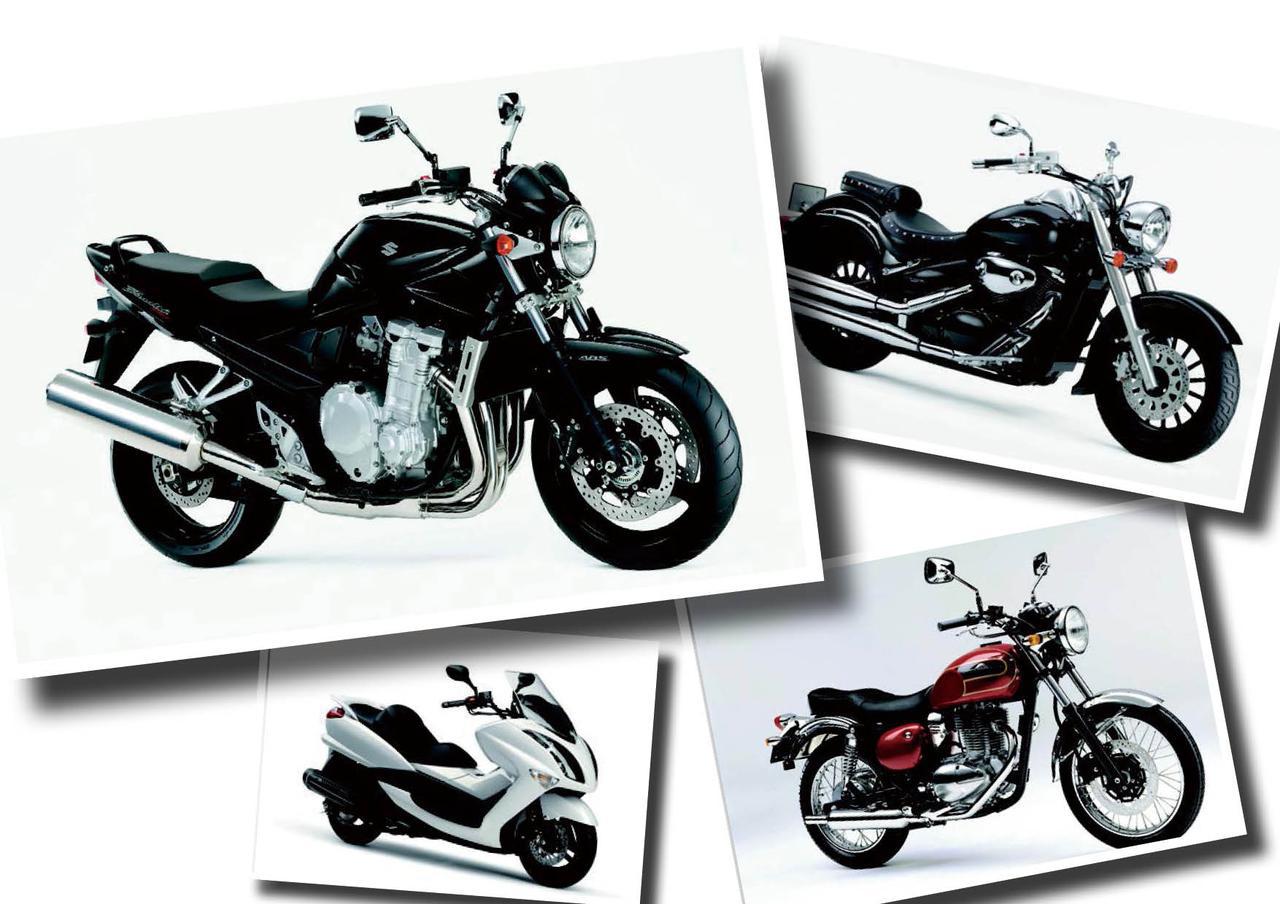 スズキのビッグネイキッド バンディット1250 やクラシッククルーザー イントルーダー400 などが登場 日本バイク100年史 Vol 098 07 08年 Webアルバム Webオートバイ 自動車情報サイト 新車 中古車 Carview
