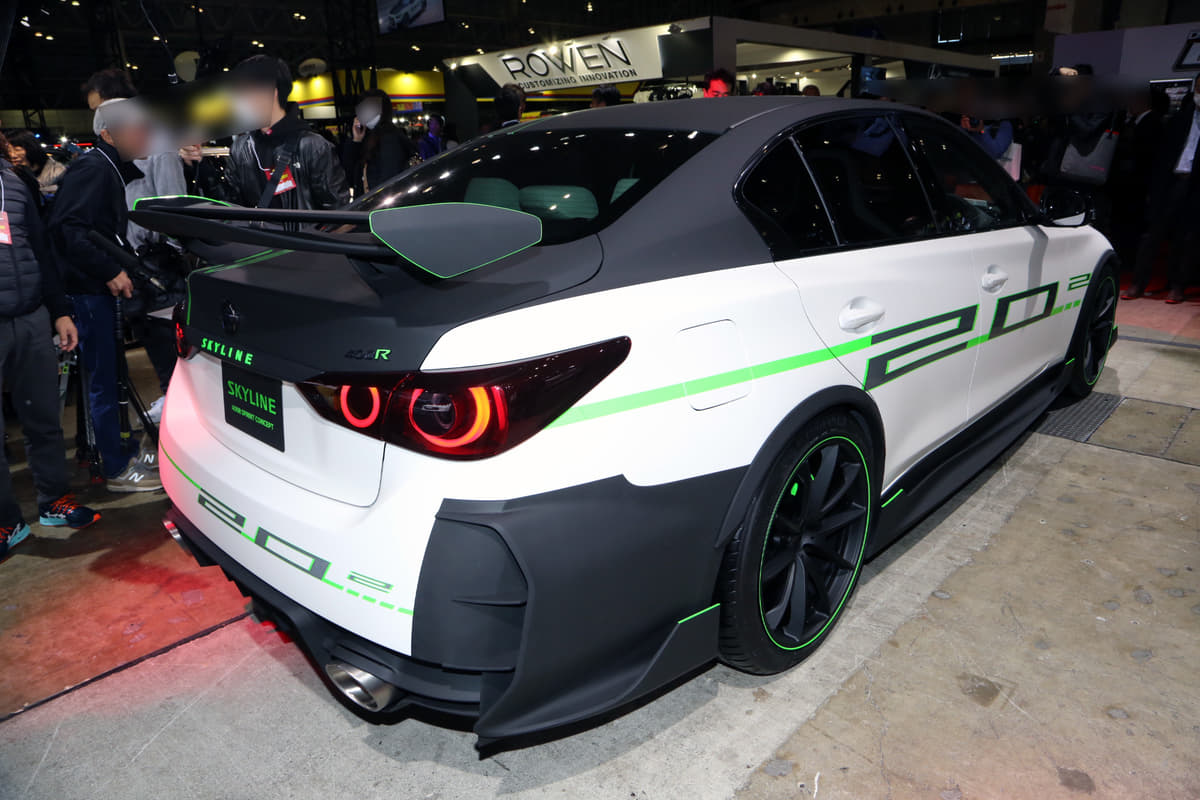 日産 スカイラインgt R 復活 スポーティ感溢れる400rコンセプトを提案 東京オートサロン Auto Messe Web 自動車情報サイト 新車 中古車 Carview