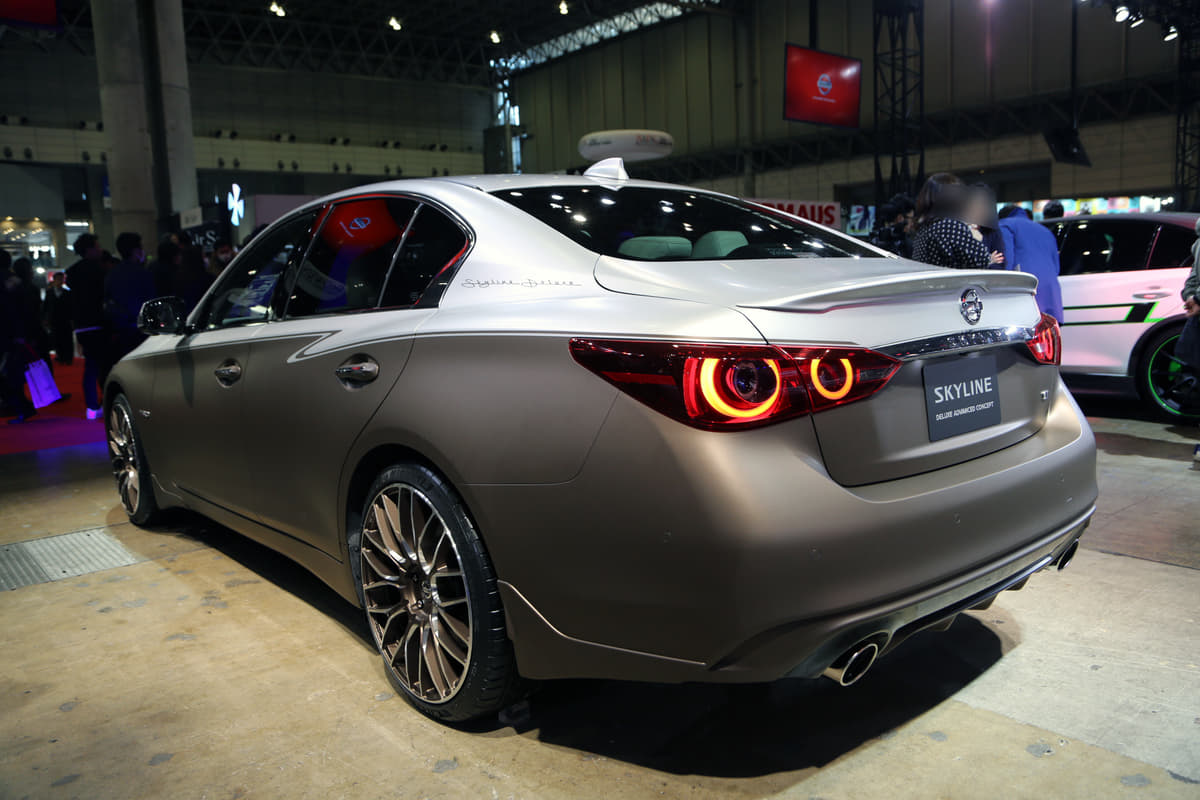 日産 スカイラインgt R 復活 スポーティ感溢れる400rコンセプトを提案 東京オートサロン Auto Messe Web 自動車情報サイト 新車 中古車 Carview