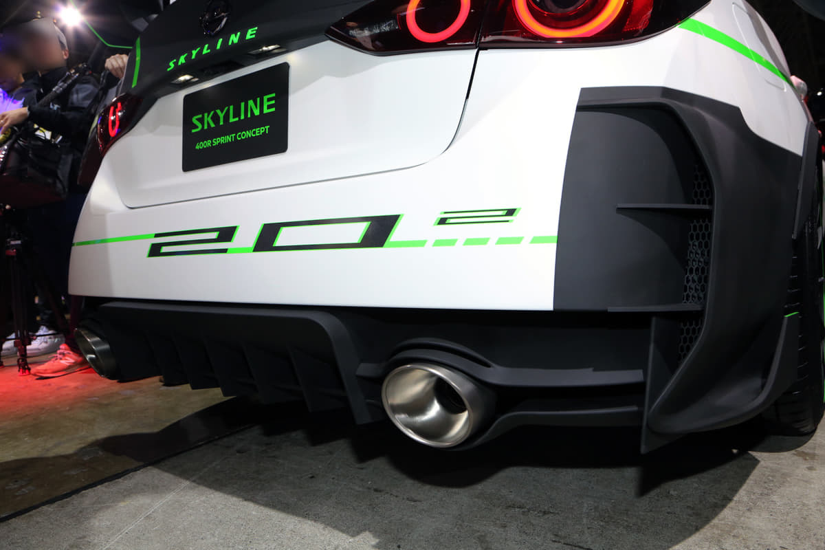 日産 スカイラインgt R 復活 スポーティ感溢れる400rコンセプトを提案 東京オートサロン Auto Messe Web 自動車情報サイト 新車 中古車 Carview