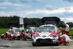 WRC：トヨタ、復帰2年目のチーム王座に王手。マキネン「ドライバーは明日どう戦うべきか理解している」