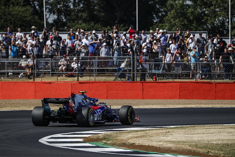 F1イギリスFP2速報：ベッテルが首位。トロロッソ・ホンダはガスリーにトラブル発生