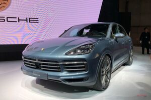 現地画像18枚　新型ポルシェ・カイエン　東京モーターショー
