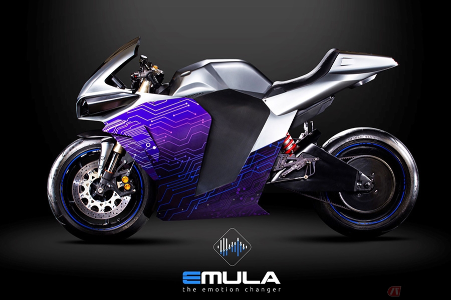 2ストにも4ストにもなる電動バイク 2election Emula に搭載されたmcflyとは バイクのニュース 自動車情報サイト 新車 中古車 Carview