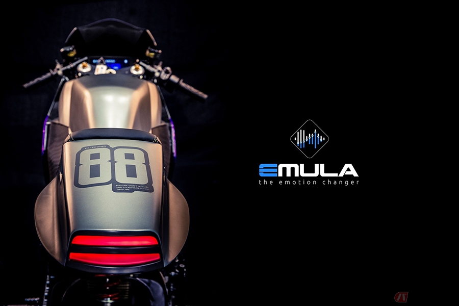 2ストにも4ストにもなる電動バイク 2election Emula に搭載されたmcflyとは バイクのニュース 自動車情報サイト 新車 中古車 Carview