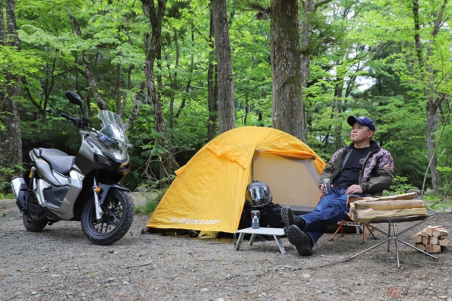 ホンダ Adv150 でキャンプに行こうと思ったら シート下の収納力に驚いた バイクのニュース 自動車情報サイト 新車 中古車 Carview