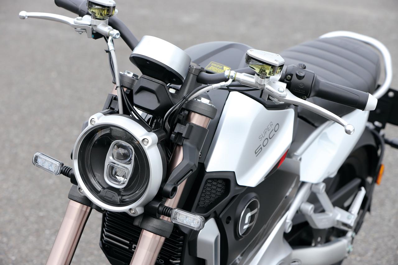 At普通二輪免許で乗れる電動スポーツバイク Super Soco Tc Max 試乗インプレ 車両解説 年 Webオートバイ 自動車 情報サイト 新車 中古車 Carview
