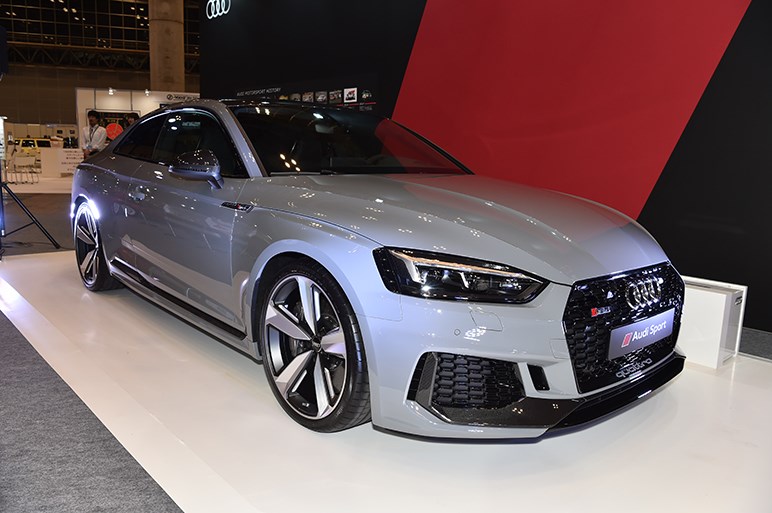 新型アウディ Rs5クーペが日本初公開 最大トルクは 170nmの600nmへ Carview 自動車情報サイト 新車 中古車 Carview