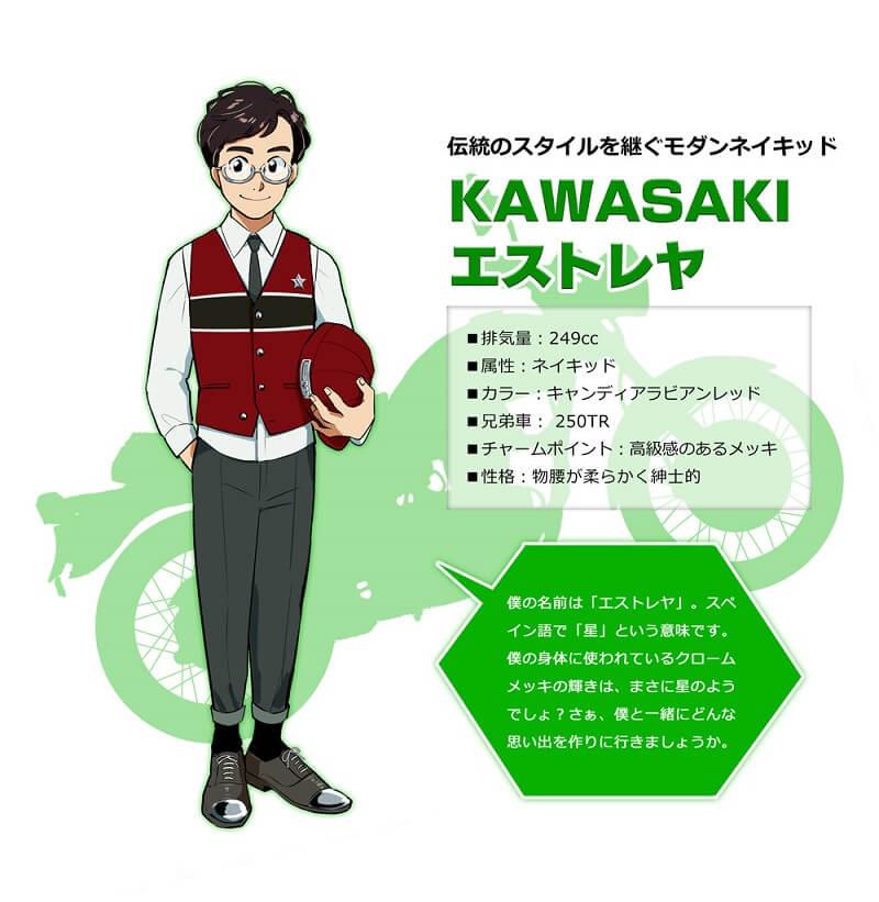 バイク擬人化漫画 ニーゴーマン 第12話カワサキ エストレヤ ア じゃなくて ヤ だよ モーサイ 自動車情報サイト 新車 中古車 Carview