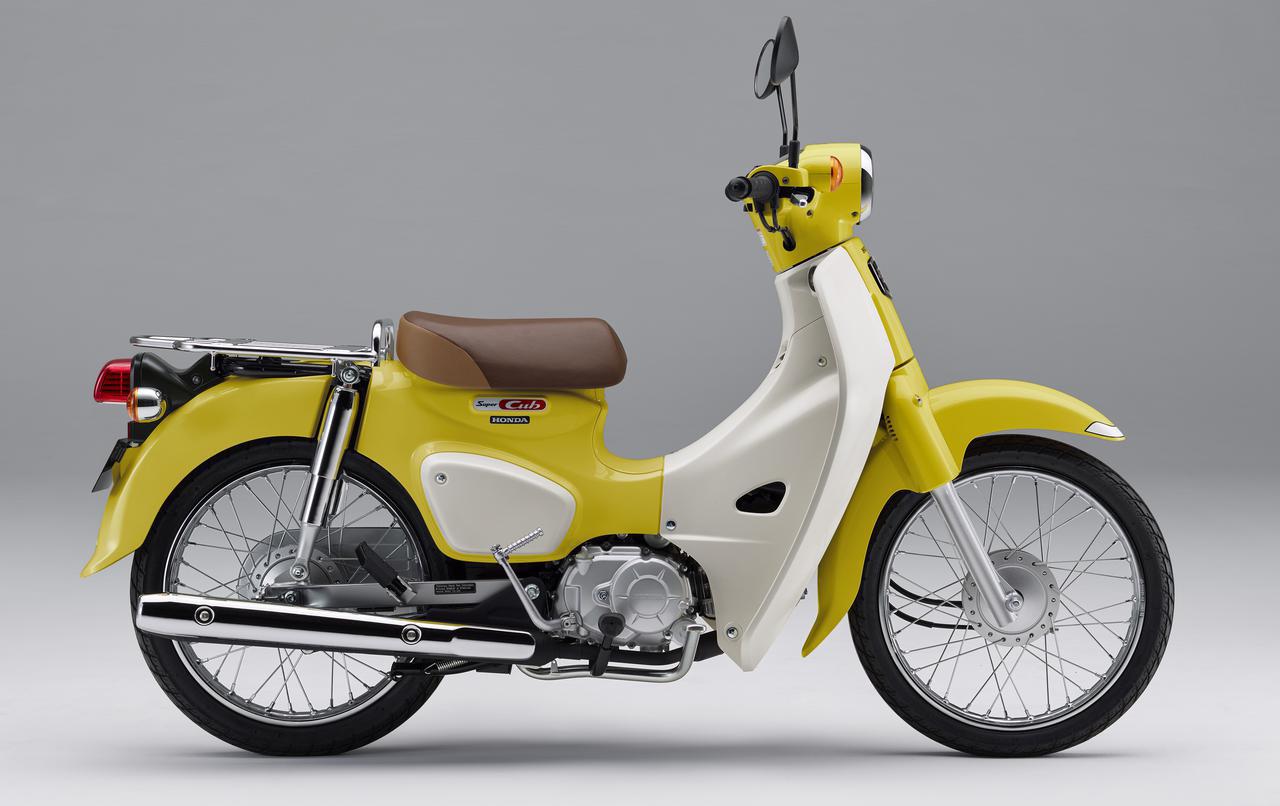 ホンダ スーパーカブ110 の年モデル情報 新色のイエローを追加しカラーは全6色展開 価格は据え置き 人気色アンケート実施中 Webオートバイ 自動車情報サイト 新車 中古車 Carview