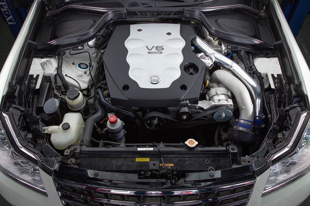 過給機 6速mt化でフーガを覚醒させる 真のスポーツセダンはかくあるべし Web Option 自動車情報サイト 新車 中古車 Carview