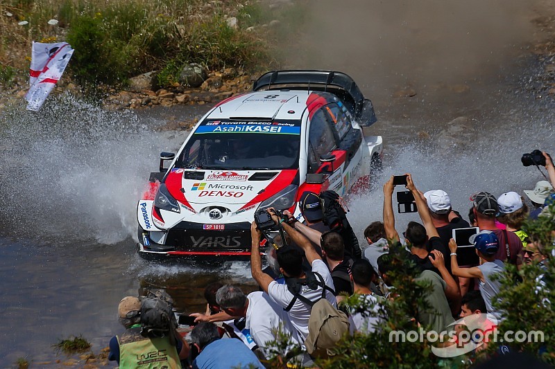 【WRC】タナクの勝利奪ったトラブルは”未知の問題”。トヨタ、製造上の不具合疑う？