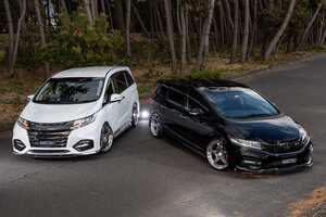 ミニバンカスタムのスペシャリスト“ブイビジョン”がホンダ・ジェイド＆RCオデッセイ用のフロントリップを開発！