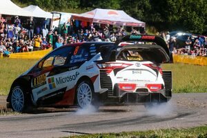 WRC：第9戦ドイチェランドのシェイクダウンはトヨタがワン・ツー。今季2勝のタナク最速