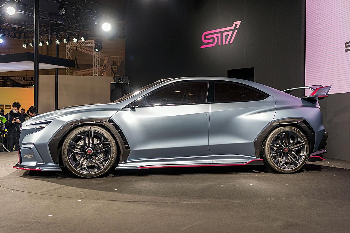 次期wrx Stiか スバルブースで人気を集めたコンセプトカーを徹底解説 東京オートサロン18 Web Cartop 自動車情報サイト 新車 中古車 Carview