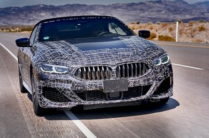 BMW、8シリーズコンバーチブルの開発テストの模様を公開