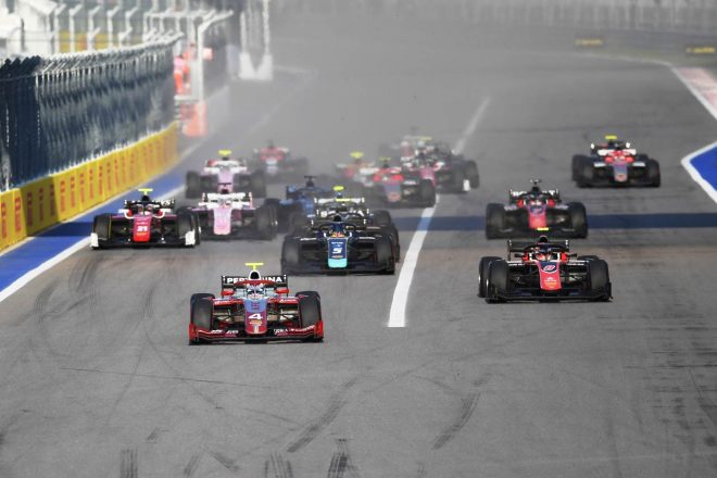 FIA F2第11戦ロシア レース1：アルボンが2018年シーズン4勝目。牧野と福住は揃って入賞を果たす