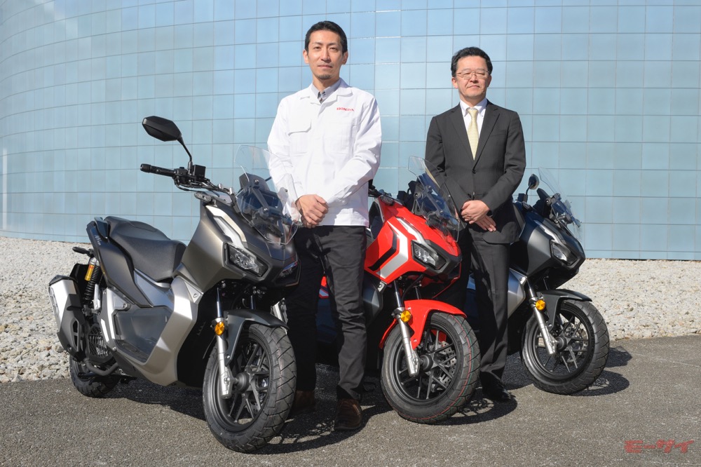 開発担当者に聞く 新型150ccスクーター ホンダadv150ヒットの秘訣 コンセプトとデザイン編 モーサイ 自動車情報サイト 新車 中古車 Carview