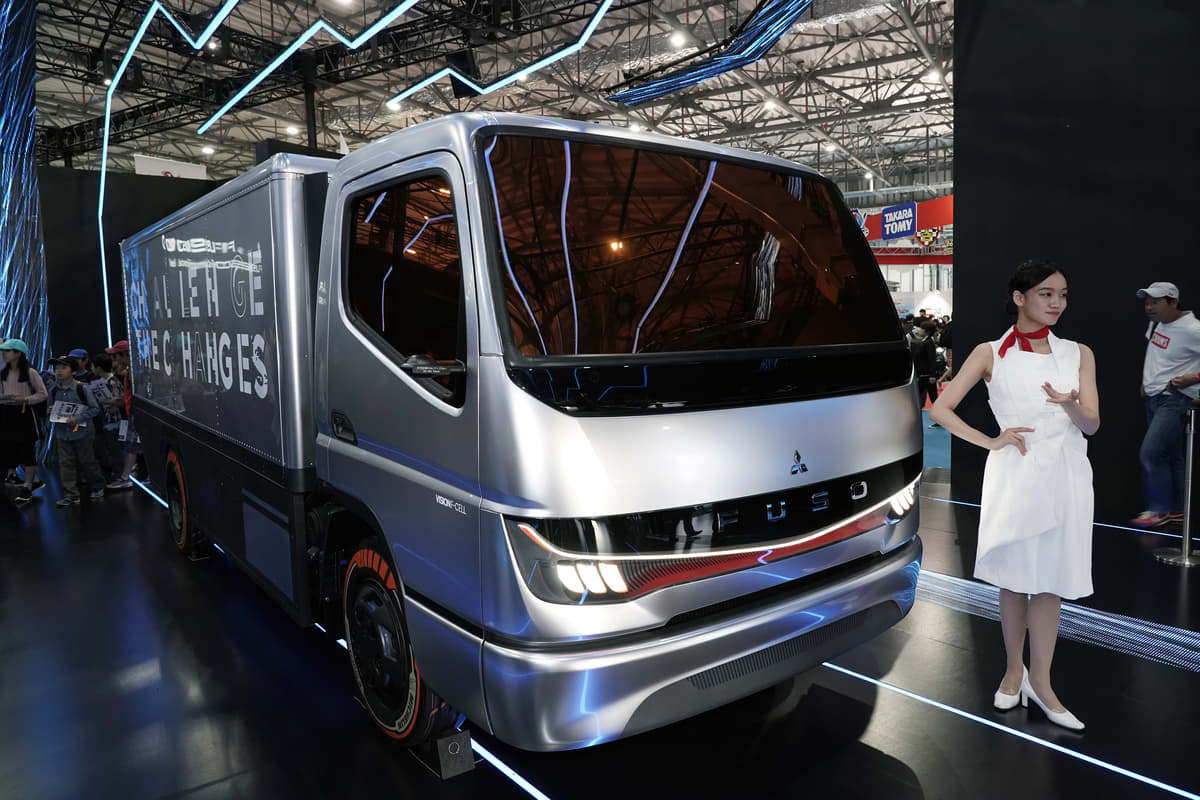 大型トラックも自動運転化へ 三菱ふそう スーパーグレート レベル２の運転支援技術を搭載 Auto Messe Web 自動車情報サイト 新車 中古車 Carview
