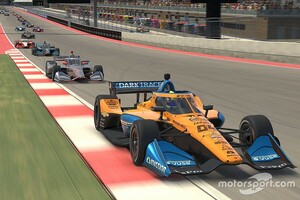 ノリスも連勝狙い参戦！　インディカーのバーチャルレース最終戦は”インディ175”