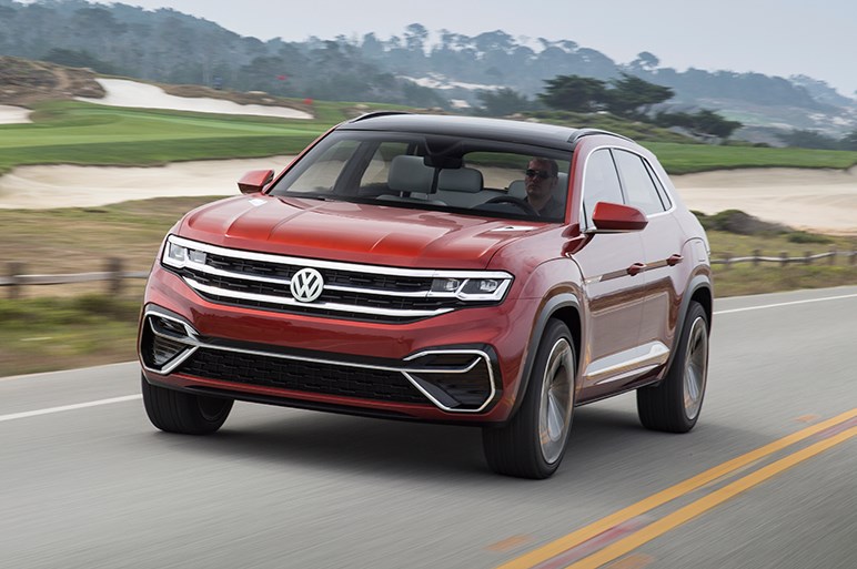 大型suv Vwアトラスのクーペ ピックアップの試作モデルに乗った Carview 自動車情報サイト 新車 中古車 Carview