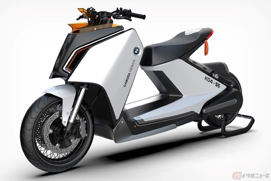 BMWの電動マキシスクーターのエレガントさを継承するカロタデザイン「BMW eスクーター」