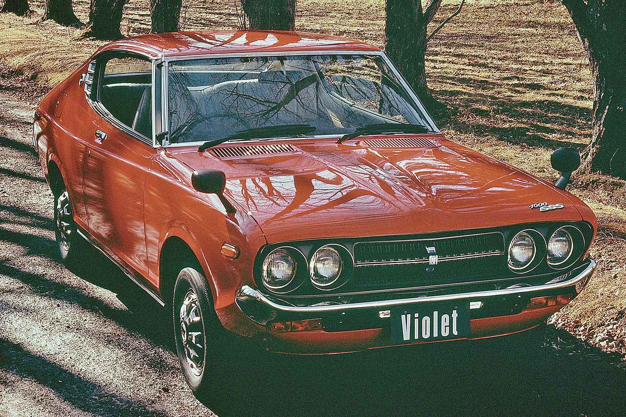 昭和の名車 46 日産 バイオレットht 1600sss 昭和48年 1973年 Webモーターマガジン 自動車情報サイト 新車 中古車 Carview