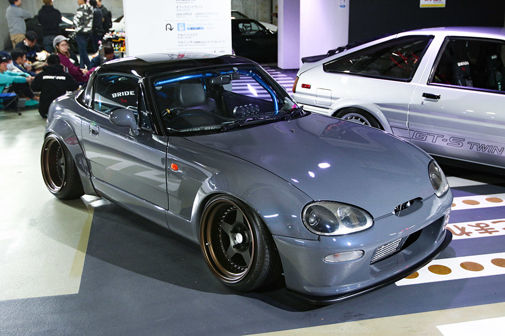 秋葉原udxで開催されたミーティング アキハバラカーガイ に潜入 個性溢れるカスタムカーが大乱舞 Web Option 自動車 情報サイト 新車 中古車 Carview