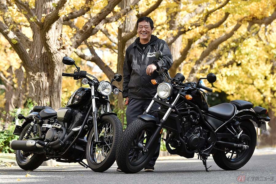 ホンダ レブル500 とヤマハ ボルト チョッパー雑誌の編集長が二台の アメリカン を乗り比べて感じたこととは バイクのニュース 自動車情報サイト 新車 中古車 Carview