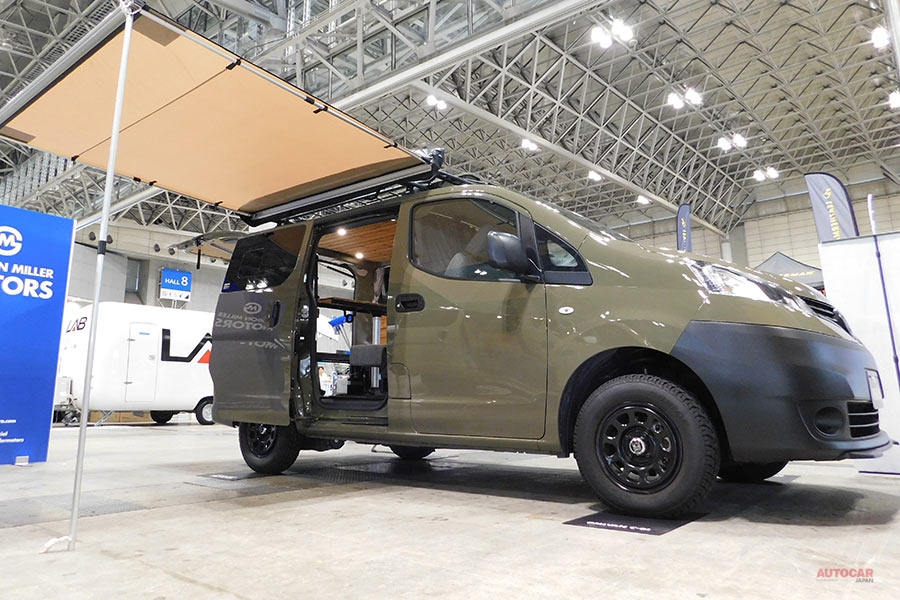 ハイエース Nv0がキャンピングカーに 内装はウッド ゴードン ミラーgmlvanを撮影 Autocar Japan 自動車情報サイト 新車 中古車 Carview