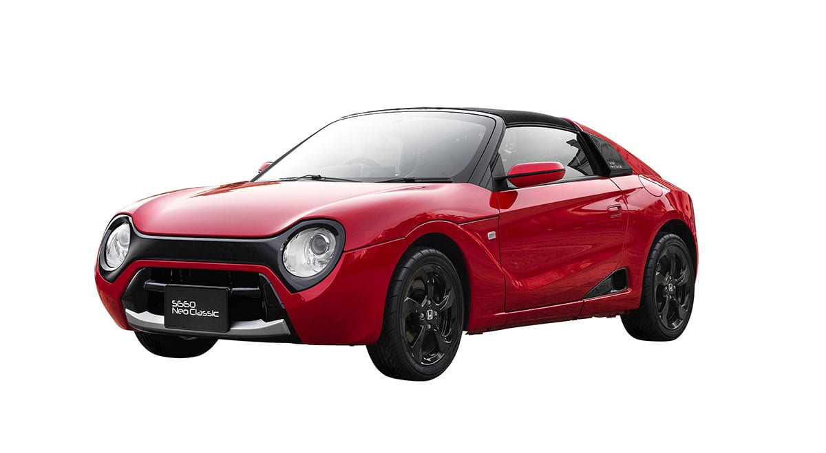 最新のクルマでレトロな雰囲気を楽しめる ホンダs660を旧車風にアレンジできるネオクラシックキット知ってますか スタイルワゴン ドレスアップナビ 自動車情報サイト 新車 中古車 Carview