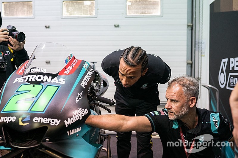 F1王者ハミルトン、MotoGPマシンのテストを熱望「それは僕の”夢”だ」