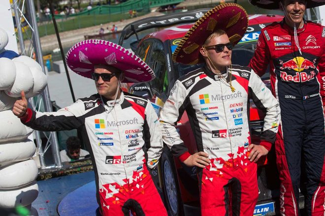 WRC：トヨタ、ラリー・メキシコで初表彰台。タナクが総合2位で両選手権を依然リード
