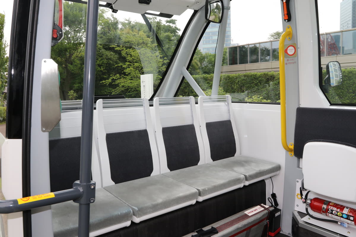 ハンドルのない自動運転バスは不安なく乗れる Sbドライブ試乗会で聞いてみた Auto Messe Web 自動車情報サイト 新車 中古車 Carview