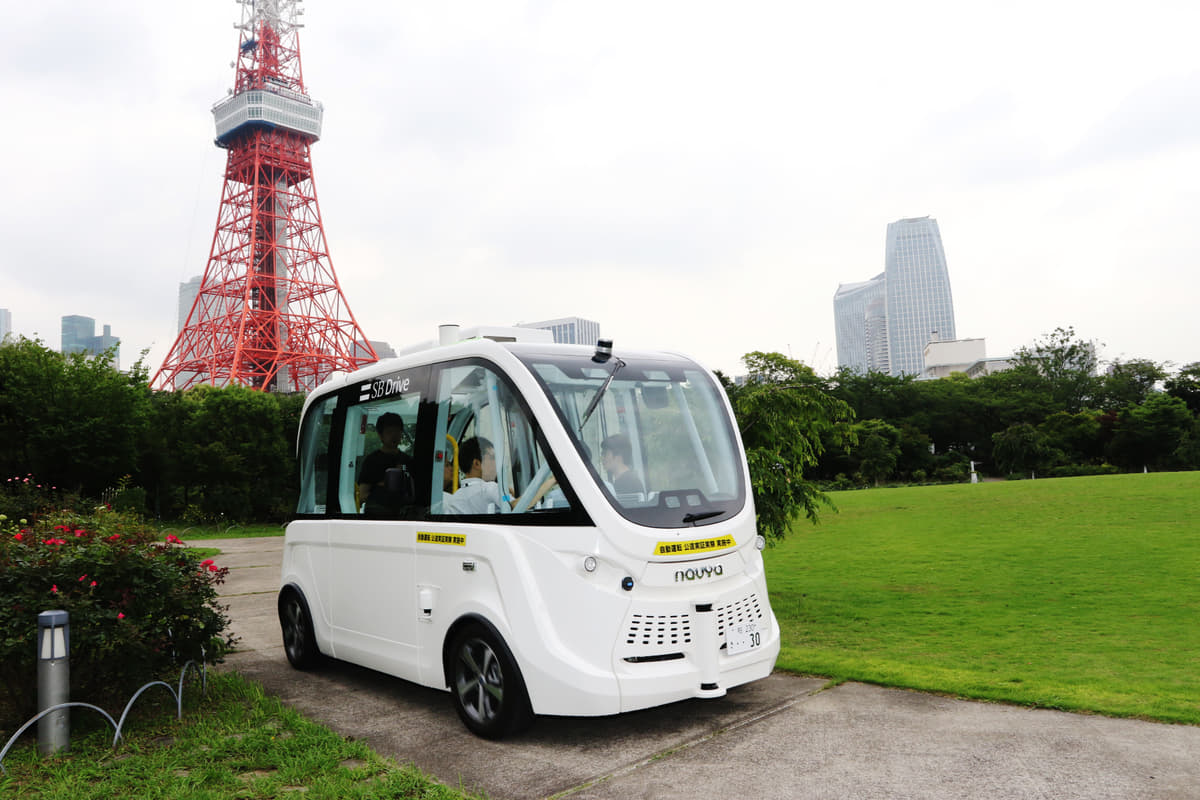 ハンドルのない自動運転バスは不安なく乗れる Sbドライブ試乗会で聞いてみた Auto Messe Web 自動車情報サイト 新車 中古車 Carview