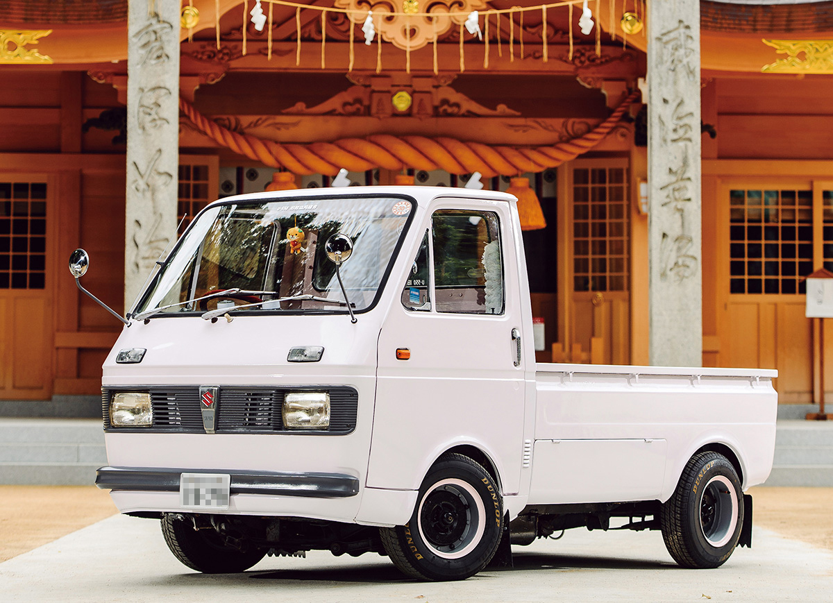 若きオーナーが1972年式キャリイを鮮やかなパステルピンクを纏わせ復活させる Auto Messe Web 自動車情報サイト 新車 中古車 Carview