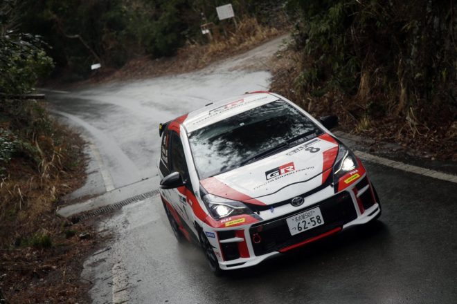 全日本ラリー Tgrヴィッツgrmnラリー 足回りを変更し実質開幕戦の新城で年初優勝 Autosport Web 自動車情報サイト 新車 中古車 Carview