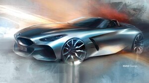 BMW、次期Z4ロードスターの最新イラストを公開