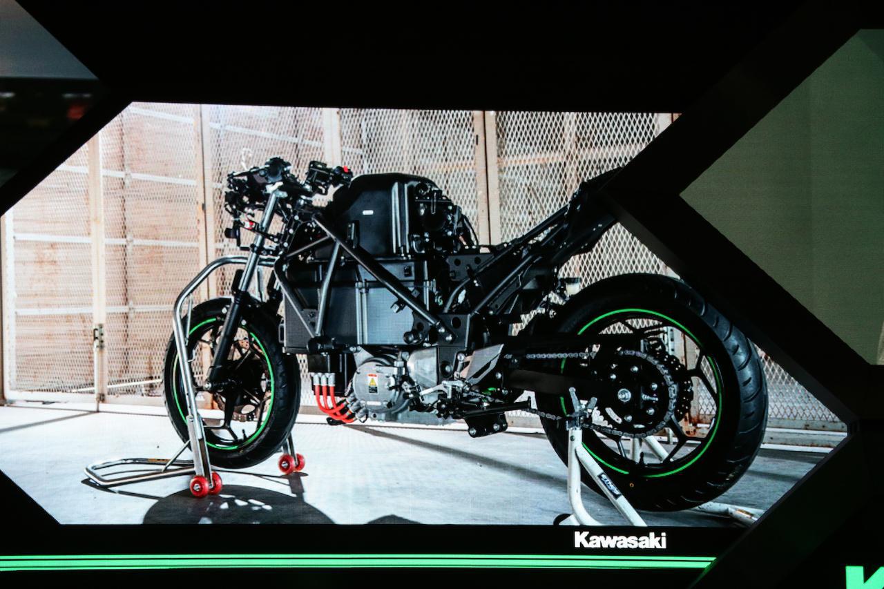 【EICMA 2019速報！】カワサキが突如公開した電動スポーツバイクの気になる内容とは？