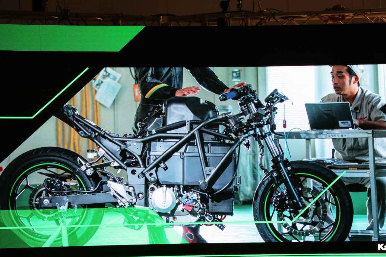 【EICMA 2019速報！】カワサキが突如公開した電動スポーツバイクの気になる内容とは？