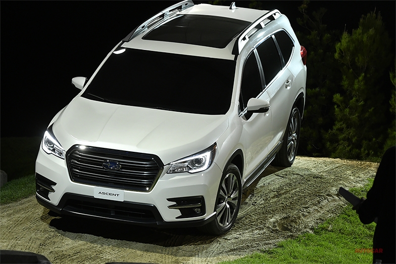 スバル・アセント正式発表 北米向け3列シートSUV FA24ユニット（AUTOCAR JAPAN） 自動車情報・ニュース carview!