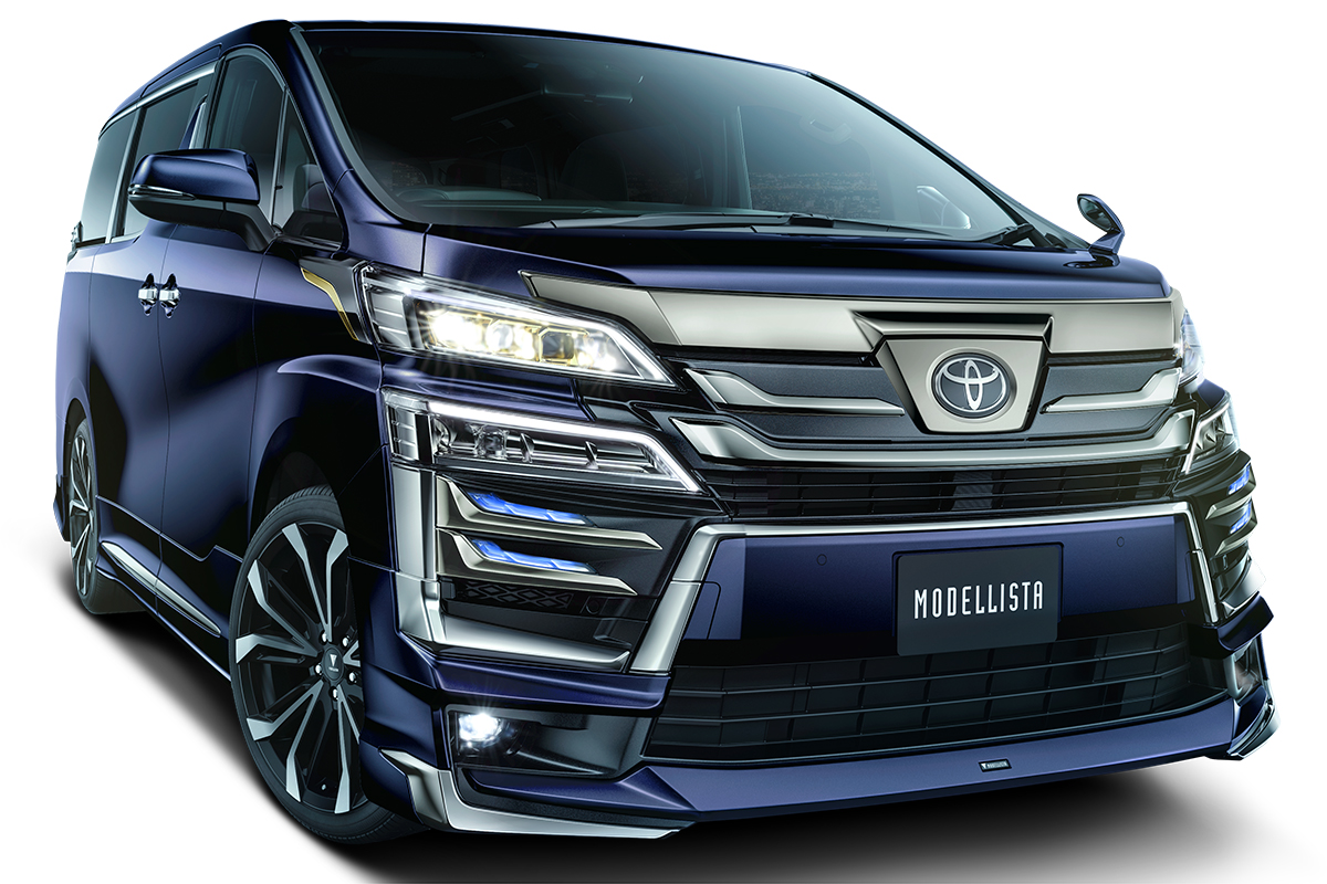 モデリスタ アルファード ヴェルファイアの特別仕様車に向けてカスタマイズパーツ新設定 Auto Messe Web 自動車情報サイト 新車 中古車 Carview