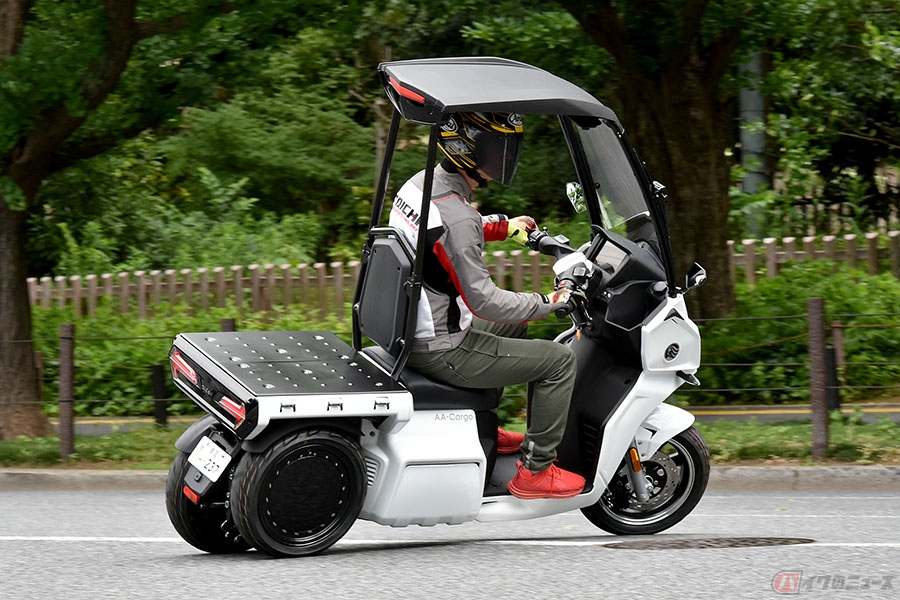 マクドナルドも配達業務に採用する電動3輪車 Aidea カーゴ に最速試乗 バイクのニュース 自動車情報サイト 新車 中古車 Carview