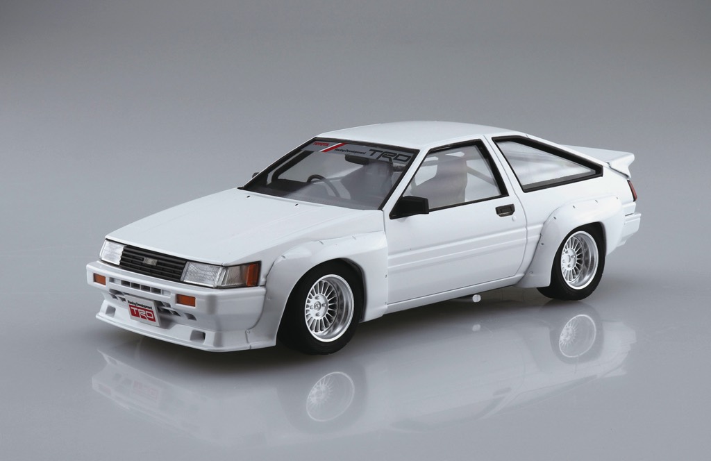 往年のae86ファン必見 Trdのn2仕様が1 24スケールのプラモデルで登場 内装ドンガラまで再現 Web Option 自動車情報サイト 新車 中古車 Carview